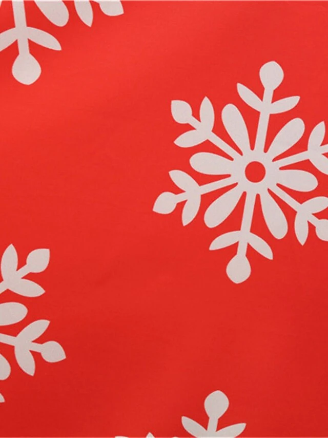 Women's Christmas Knee Length Dress Blue Green Red Sleeveless Print Bow Print Fall Winter Round Neck Casual Vintage2021 S M L XL XXL 13 Women's Christmas Knee Length Dress Blue Green Red Sleeveless Print Bow Print Fall Winter Round Neck Casual Vintage2021 S M L XL XXL - Image 13