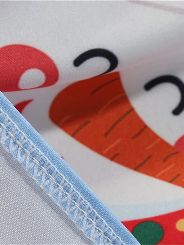 Women's Christmas Knee Length Dress Blue Dusty Blue Royal Blue Black Red Navy Blue Dark Blue Light Blue Short Sleeve Print Print Fall Winter V Neck Casual Vintage2021 S M L XL XXL 3XL 6 Women's Christmas Knee Length Dress Blue Dusty Blue Royal Blue Black Red Navy Blue Dark Blue Light Blue Short Sleeve Print Print Fall Winter V Neck Casual Vintage2021 S M L XL XXL 3XL - Image 6