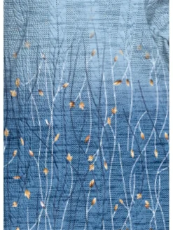 Women's Christmas Dress Sweater Dress Jumper Dress Midi Dress Warm Floral Outdoor Christmas Daily Holiday V Neck Long Sleeve 2023 Regular Fit Blue Purple S M L XL XXL 3XL -Fashion Life Shop anhvim1697378231764