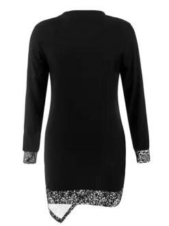 Women‘s Christmas Casual Dress Shift Dress Sheath Dress Mini Dress Black And White Black Gray Black And White Stripes Long Sleeve Elk Patchwork Winter Fall Autumn Crew Neck Fashion Date 2022 S M L XL 17 Women‘s Christmas Casual Dress Shift Dress Sheath Dress Mini Dress Black And White Black Gray Black And White Stripes Long Sleeve Elk Patchwork Winter Fall Autumn Crew Neck Fashion Date 2022 S M L XL -Fashion Life Shop dcfexs1667562414158