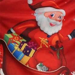 Women's Christmas Swing Dress Vintage DressKnee Length Dress Green Purple Wine Red Long Sleeve Santa Claus Tree Candy Print Fall Winter Crew Neck Vacation Vintage 2022 S M L XL XXL 3XL -Fashion Life Shop ectkfa1665307583225