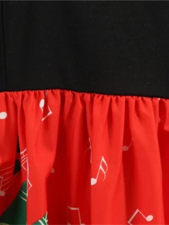 Women's Christmas Knee Length Dress Blue Purple Wine Gray Green Black Red Light Blue Long Sleeve Print Bow Print Fall Winter Round Neck Casual Vintage2021 S M L XL XXL 30 Women's Christmas Knee Length Dress Blue Purple Wine Gray Green Black Red Light Blue Long Sleeve Print Bow Print Fall Winter Round Neck Casual Vintage2021 S M L XL XXL -Fashion Life Shop fpajhl1629971946347