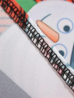 Women's Christmas Retro 1950s Vintage Dress Midi Dress Party Ruched Bow Snowman Crew Neck Short Sleeve Regular Fit Fall Winter 2023 Red S M L XL -Fashion Life Shop gzdgyq1695363737120