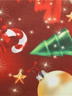 Women's Christmas Knee Length Dress Purple Wine Gray White Black Red Light Green Short Sleeve Print Bow Print Fall Winter Round Neck Casual Vintage2021 S M L XL XXL -Fashion Life Shop hckijq1630046092122