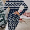 Women's Christmas Casual Dress Sheath Dress Mini Dress Green Red Navy Blue Gray Black Long Sleeve Print Print Winter Fall Crew Neck Stylish Casual 2022 S M L XL 2XL 3XL 4XL 5XL 6XL