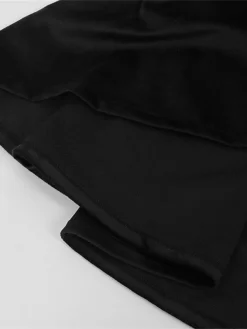 Women's Casual Dress Christmas Dress Winter Dress Color Block Ruched Patchwork Strap Midi Dress Active Fashion Outdoor Christmas Sleeveless Regular Fit Black Wine Red Fall Winter S M L XL XXL -Fashion Life Shop ipincg1697539322407