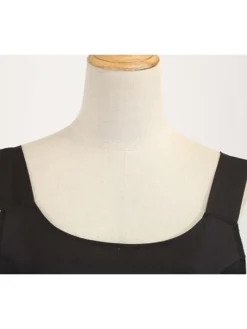 Women's Christmas Midi Dress Black Red Sleeveless Santa Claus Print Spring Summer Spaghetti Strap 2022 S M L XL 2XL -Fashion Life Shop jsuzot1667980446437