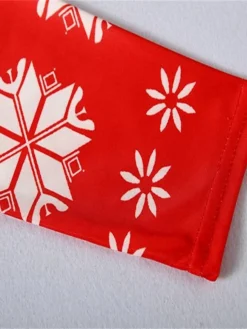 Women's Christmas Casual Dress Shift DressShort Mini Dress Black Blue Red Long Sleeve Animal Snowflake Print Fall Winter Crew Neck Fashion Casual Loose Fit 2022 S M L XL XXL 3XL -Fashion Life Shop lngqoe1662541161715