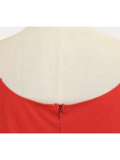 Women's Christmas Midi Dress Black Red Sleeveless Santa Claus Print Spring Summer Spaghetti Strap 2022 S M L XL 2XL -Fashion Life Shop lxysua1667980443962