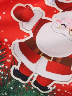 Women's Christmas Swing Dress Vintage DressKnee Length Dress Green Wine Dark Green Fuchsia Red Black Short Sleeve Santa Claus Snowman Snowflake Lace Print Fall Winter V Neck Vacation Vintage 2022 S 24 Women's Christmas Swing Dress Vintage DressKnee Length Dress Green Wine Dark Green Fuchsia Red Black Short Sleeve Santa Claus Snowman Snowflake Lace Print Fall Winter V Neck Vacation Vintage 2022 S -Fashion Life Shop nphvsr1665293364015