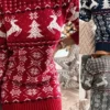 Women‘s Christmas Sweater Dress Winter Dress Sheath Dress Short Mini Dress Red Navy Blue Gray Long Sleeve Elk Snowman Snowflake Knit Fall Winter Round Neck Turtleneck Stylish Casual 2022 S M L XL XXL