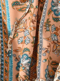 Women's Casual Dress Winter Dress Ethnic Dress Floral Tribal Lace Up Ruched Crew Neck Puff Sleeve Midi Dress Fashion Ethnic Outdoor Christmas Long Sleeve Loose Fit Red Khaki Dark Blue Fall Winter 21 Women's Casual Dress Winter Dress Ethnic Dress Floral Tribal Lace Up Ruched Crew Neck Puff Sleeve Midi Dress Fashion Ethnic Outdoor Christmas Long Sleeve Loose Fit Red Khaki Dark Blue Fall Winter -Fashion Life Shop pxoccr1697791100145