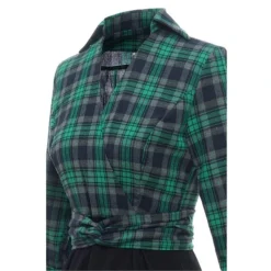 Women‘s Christmas Tartan Dress Vintage Dress Mini Dress Green Long Sleeve Plaid Patchwork Print Winter Fall Shirt Collar Vintage Casual Traditional Fall Dress 2022 S M L XL 2XL / Winter Dress 11 Women‘s Christmas Tartan Dress Vintage Dress Mini Dress Green Long Sleeve Plaid Patchwork Print Winter Fall Shirt Collar Vintage Casual Traditional Fall Dress 2022 S M L XL 2XL / Winter Dress -Fashion Life Shop totwvv1666407372995