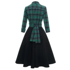 Women‘s Christmas Tartan Dress Vintage Dress Mini Dress Green Long Sleeve Plaid Patchwork Print Winter Fall Shirt Collar Vintage Casual Traditional Fall Dress 2022 S M L XL 2XL / Winter Dress 9 Women‘s Christmas Tartan Dress Vintage Dress Mini Dress Green Long Sleeve Plaid Patchwork Print Winter Fall Shirt Collar Vintage Casual Traditional Fall Dress 2022 S M L XL 2XL / Winter Dress -Fashion Life Shop tptksv1668161786244