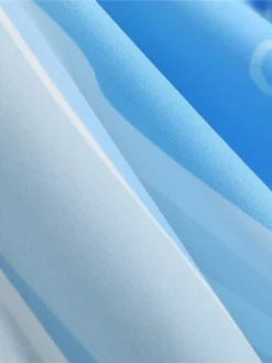 Women's Christmas Casual Dress Swing Dress Midi Dress Blue Royal Blue Dark Blue Light Blue Sleeveless Santa Claus Snowman Mesh Print Winter Fall Crew Neck Vacation Vintage 2022 S M L XL XXL -Fashion Life Shop tqpenj1666597373655