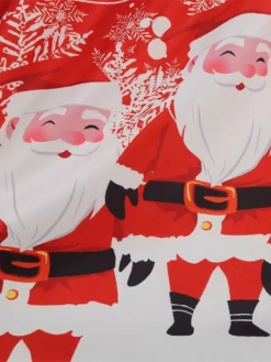 Women's Christmas Swing Dress Vintage DressKnee Length Dress Blue Wine Red Light BlueShort Sleeve Santa Claus Snowman Tree Print Fall Winter Square Neck Vintage Elegant Slim 2022 S M L XL 39 Women's Christmas Swing Dress Vintage DressKnee Length Dress Blue Wine Red Light BlueShort Sleeve Santa Claus Snowman Tree Print Fall Winter Square Neck Vintage Elegant Slim 2022 S M L XL -Fashion Life Shop vfvgyx1665475231457