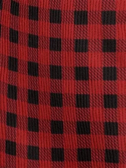 Women's Christmas Dress Sweater Dress Jumper Dress Midi Dress Warm Plaid Deer Outdoor Christmas Daily Holiday Round Neck Long Sleeve 2023 Regular Fit Red S M L XL XXL 3XL -Fashion Life Shop vgbkav1697378228346