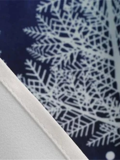 Women's Christmas Swing Dress Vintage DressKnee Length Dress Blue Royal Blue Light Blue Black Long Sleeve Santa Claus Elk Snowman Print Fall Winter Crew Neck Vacation Vintage 2022 S M L XL XXL 3XL -Fashion Life Shop wbocgq1665293395793