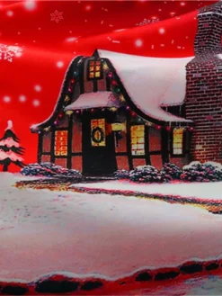 Women's Christmas Swing Dress Vintage Dress Midi Dress Blue Purple Fuchsia Red Sleeveless Santa Claus Backless Print Winter Fall Halter Neck Vacation Stylish Elegant 2022 S M L XL XXL -Fashion Life Shop xjsepo1666168097193