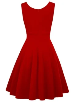 Women‘s Christmas Party Dress Swing Dress Green Dress Midi Dress Black White Wine Sleeveless Pure Color Ruched Summer Spring Fall V Neck Party Party Wedding Guest 2022 S M L XL XXL 31 Women‘s Christmas Party Dress Swing Dress Green Dress Midi Dress Black White Wine Sleeveless Pure Color Ruched Summer Spring Fall V Neck Party Party Wedding Guest 2022 S M L XL XXL -Fashion Life Shop xysrsb1635432109952